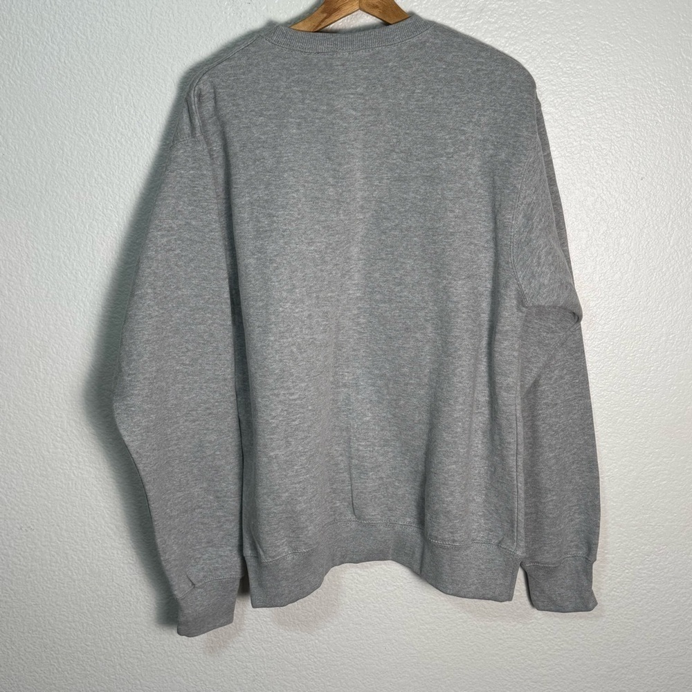 NWT lulusimonstudio Tipsy Oversized Fleece Sweatshirt Size XS/S Gray Cozy Comfy - Picture 5 of 5